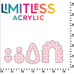 P1346 | Pink Halloween Pattern Acrylic Sheets - Patterns