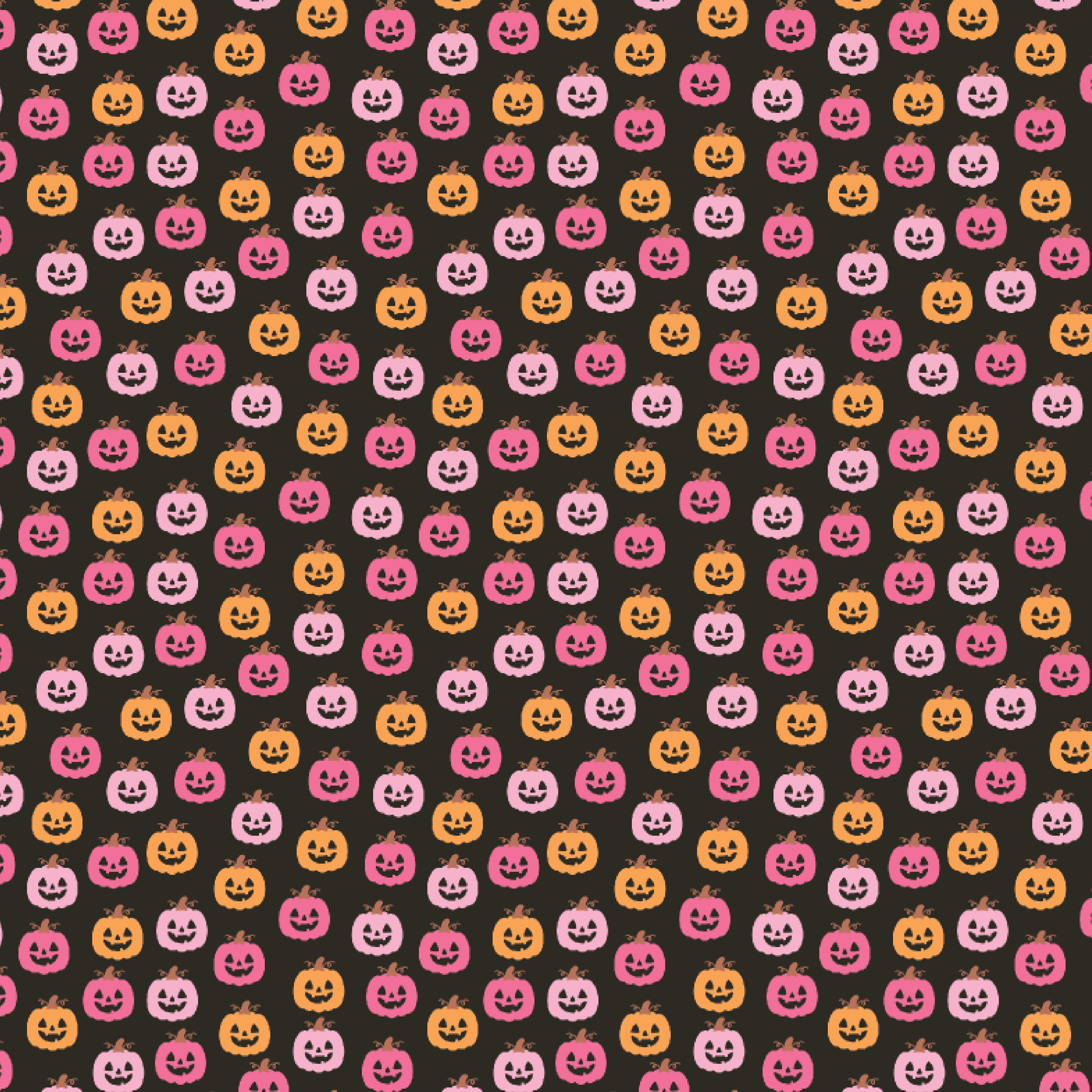 P1347 | Halloween Party Pumpkins Pattern Acrylic Sheets - Patterns
