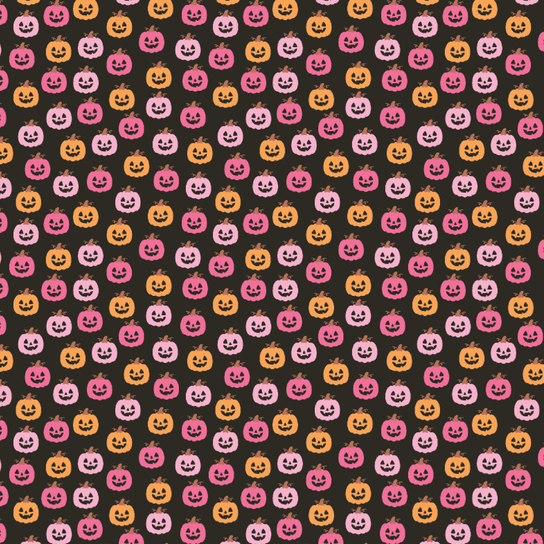 P1347 | Halloween Party Pumpkins Pattern Acrylic Sheets - Patterns