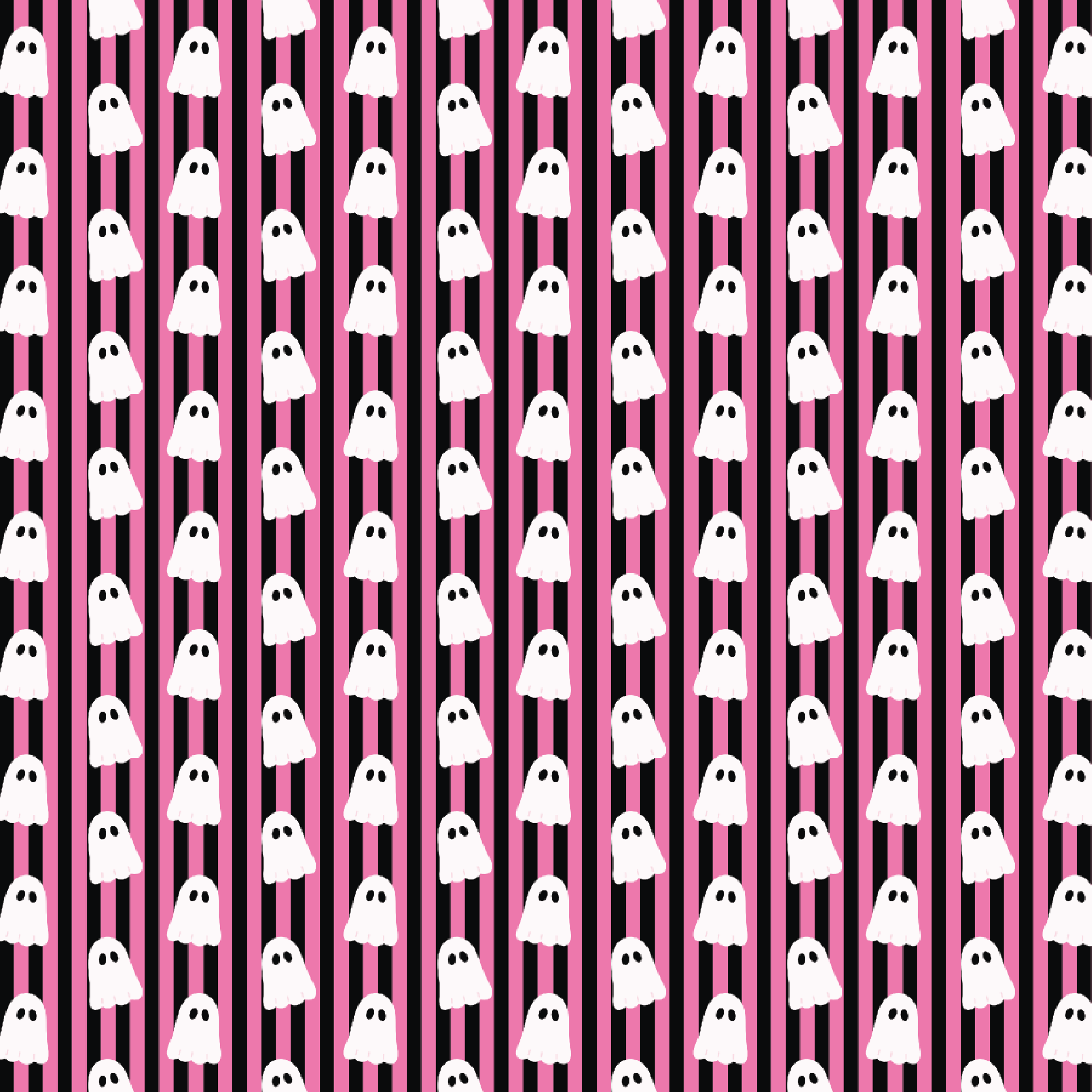 P1348 | Ghosts on Stripes Pattern Acrylic Sheets - Patterns