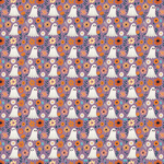 P1351 | Floral Ghosts Pattern Acrylic Sheets - Patterns