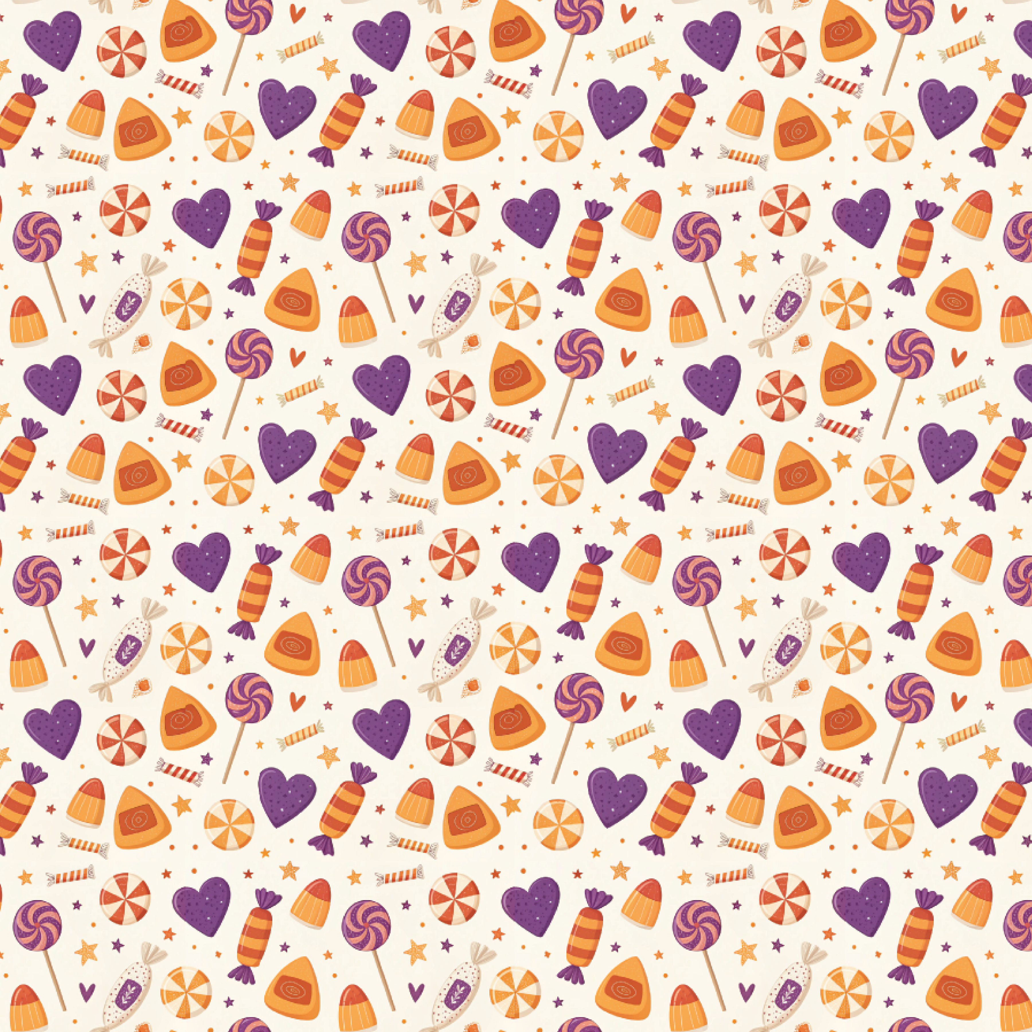 P1359 | Halloween Candy Pattern Acrylic Sheets - Patterns