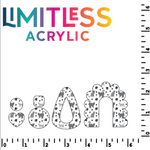 P1361 | Cats & Paws Pattern Acrylic Sheets - Patterns