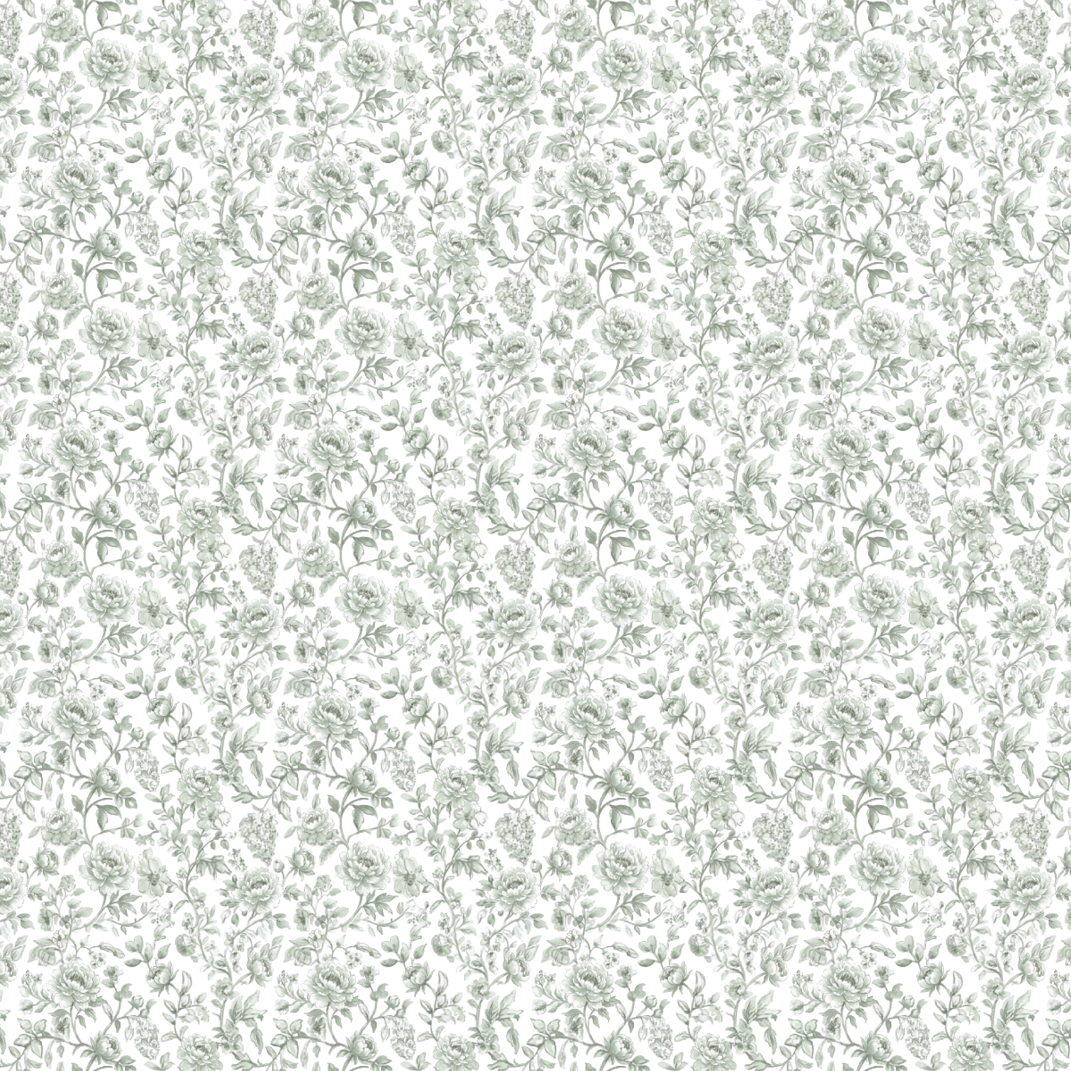 P1363 | Floral Sage Pattern Acrylic Sheets - Patterns