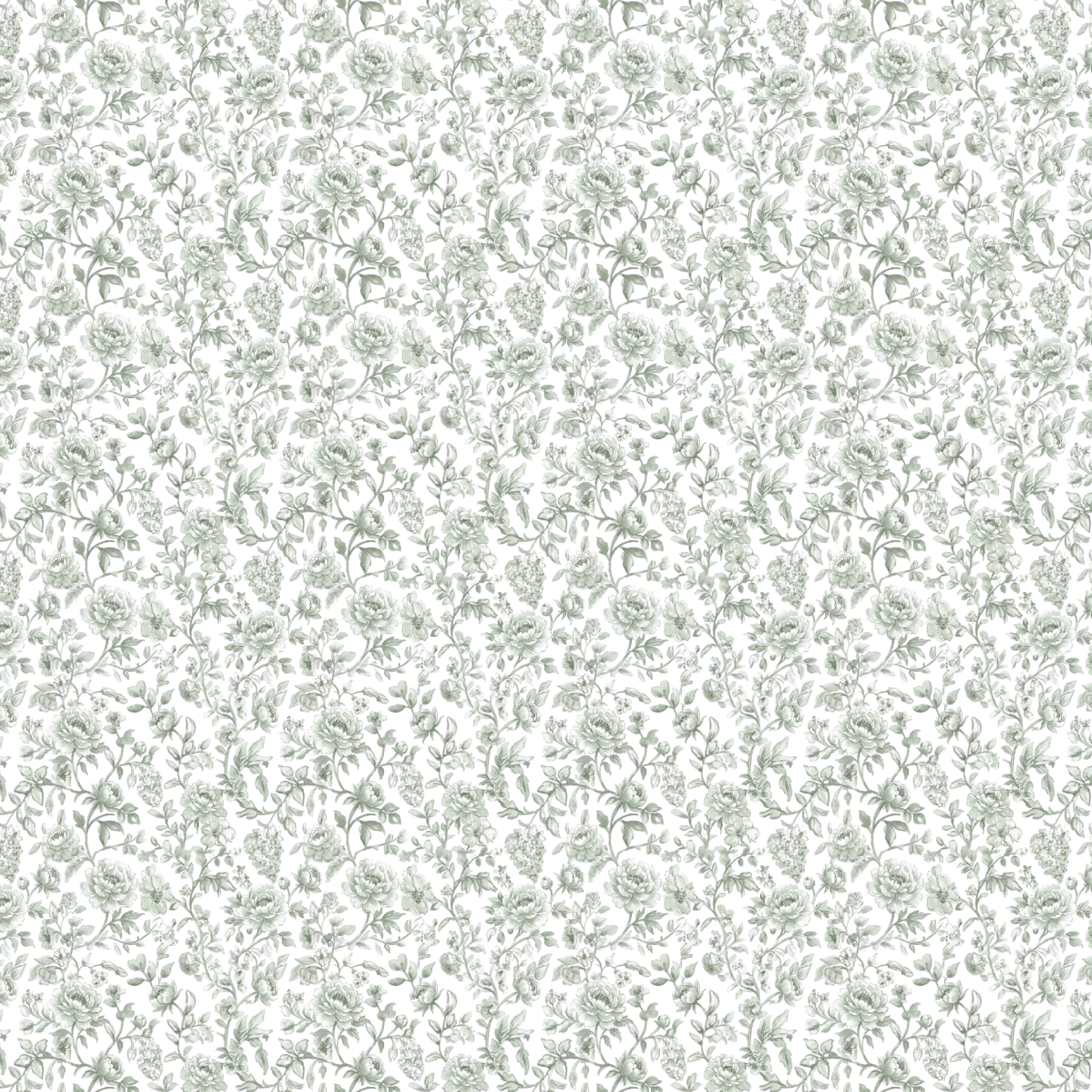 P1363 | Floral Sage Pattern Acrylic Sheets - Patterns