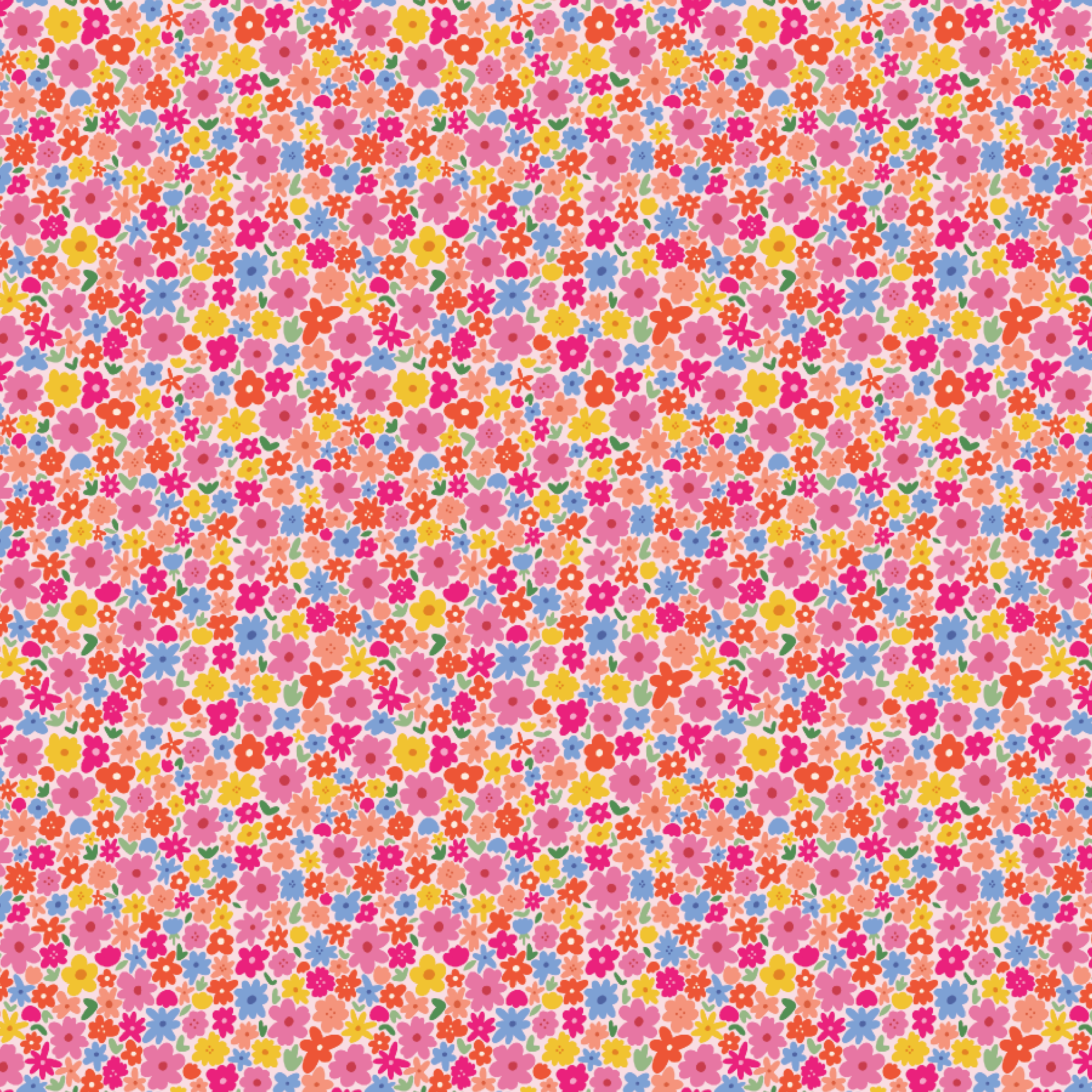 P1365 | Flower Power Pattern Acrylic Sheets - Patterns