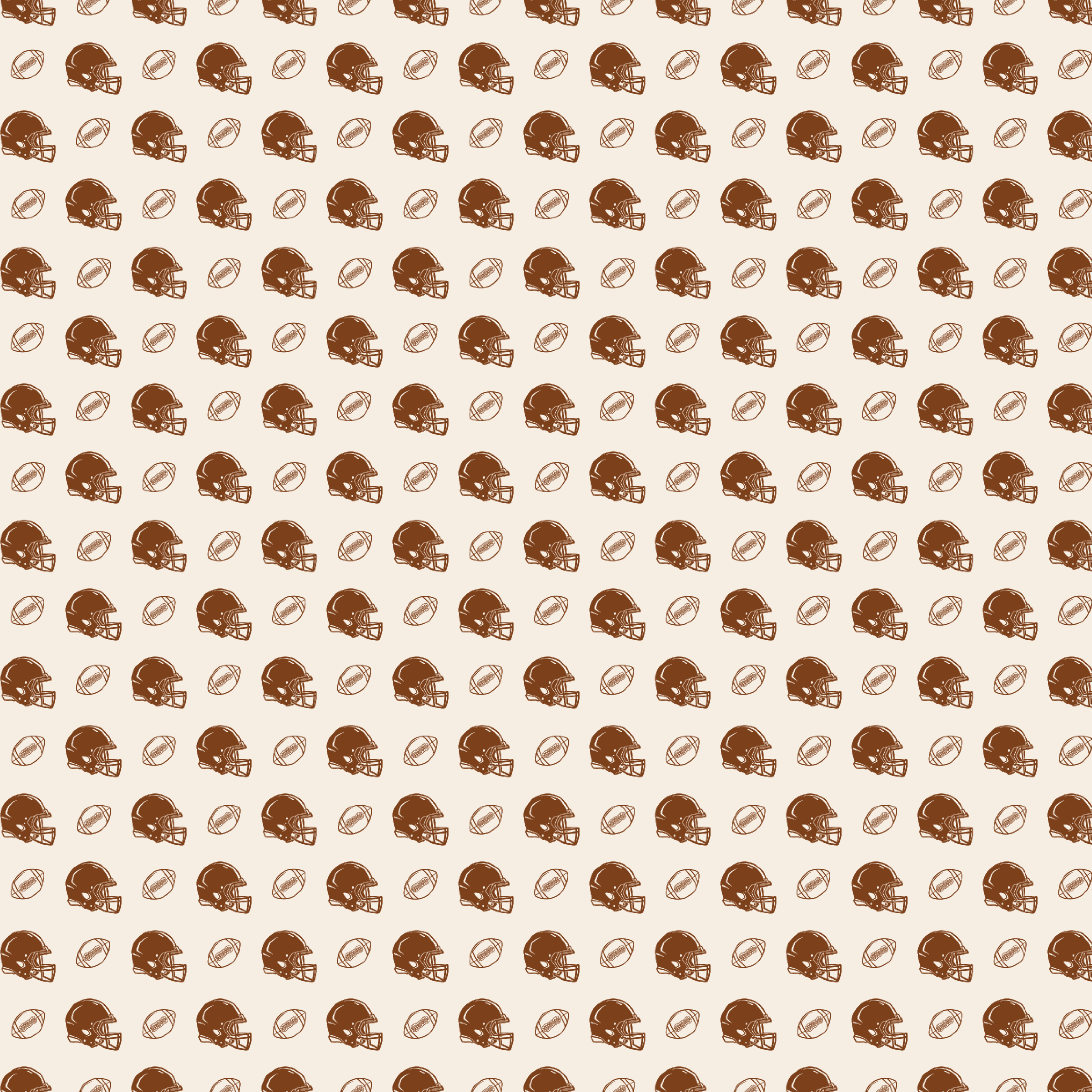 P1367 | Helmets & Footballs Pattern Acrylic Sheets - Patterns