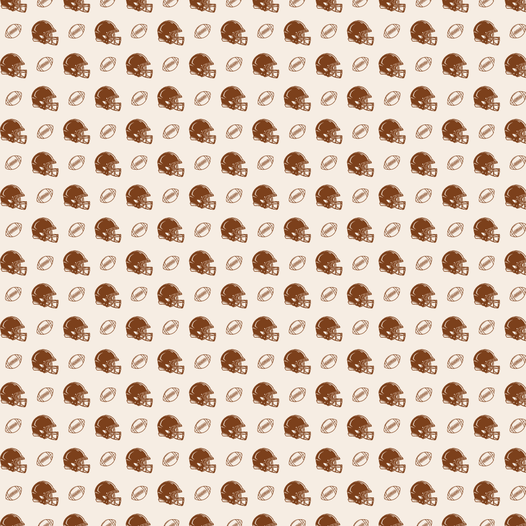 P1367 | Helmets & Footballs Pattern Acrylic Sheets - Patterns
