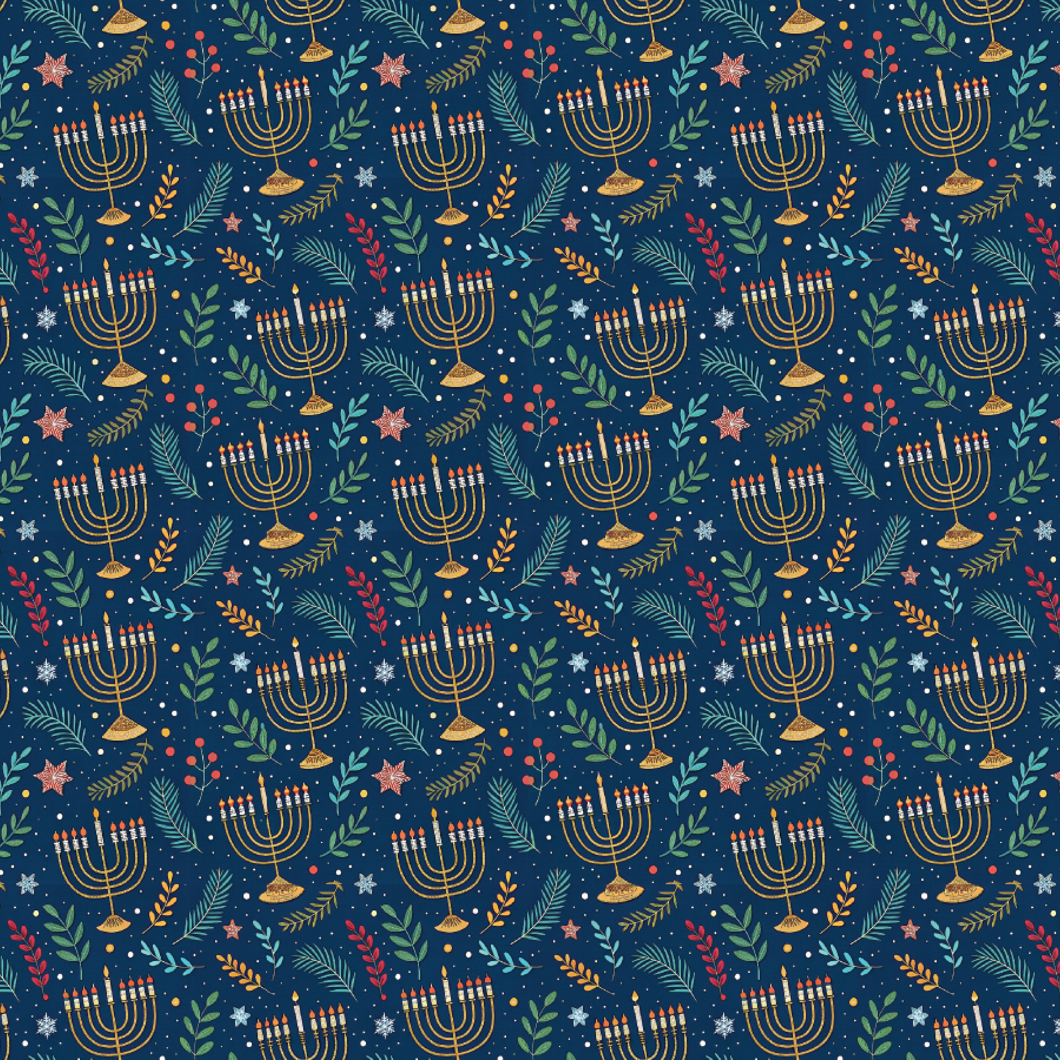 P1376 | Hanukkah Holiday 3 Pattern Acrylic Sheets - Patterns