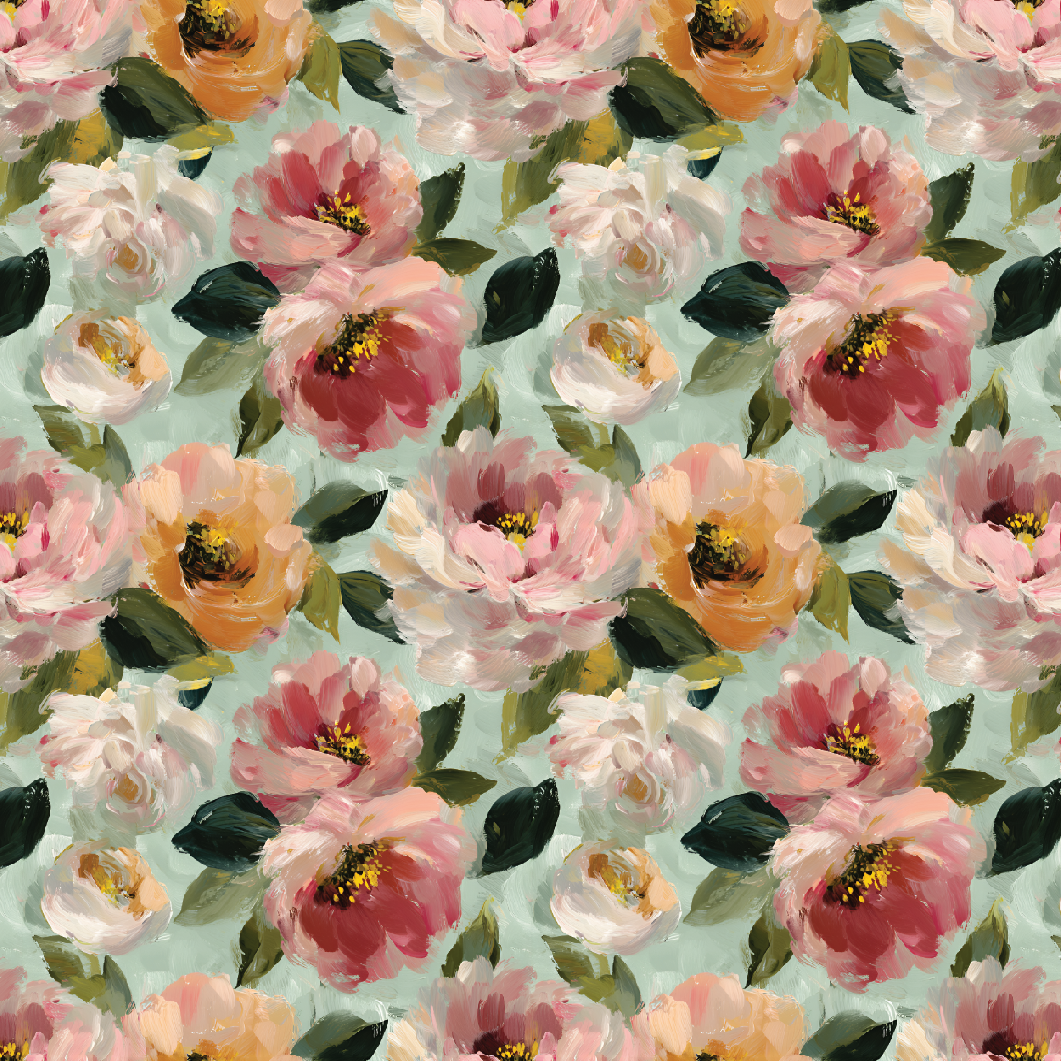 P1378 | Abstract Floral 01 Pattern Acrylic Sheets - Patterns