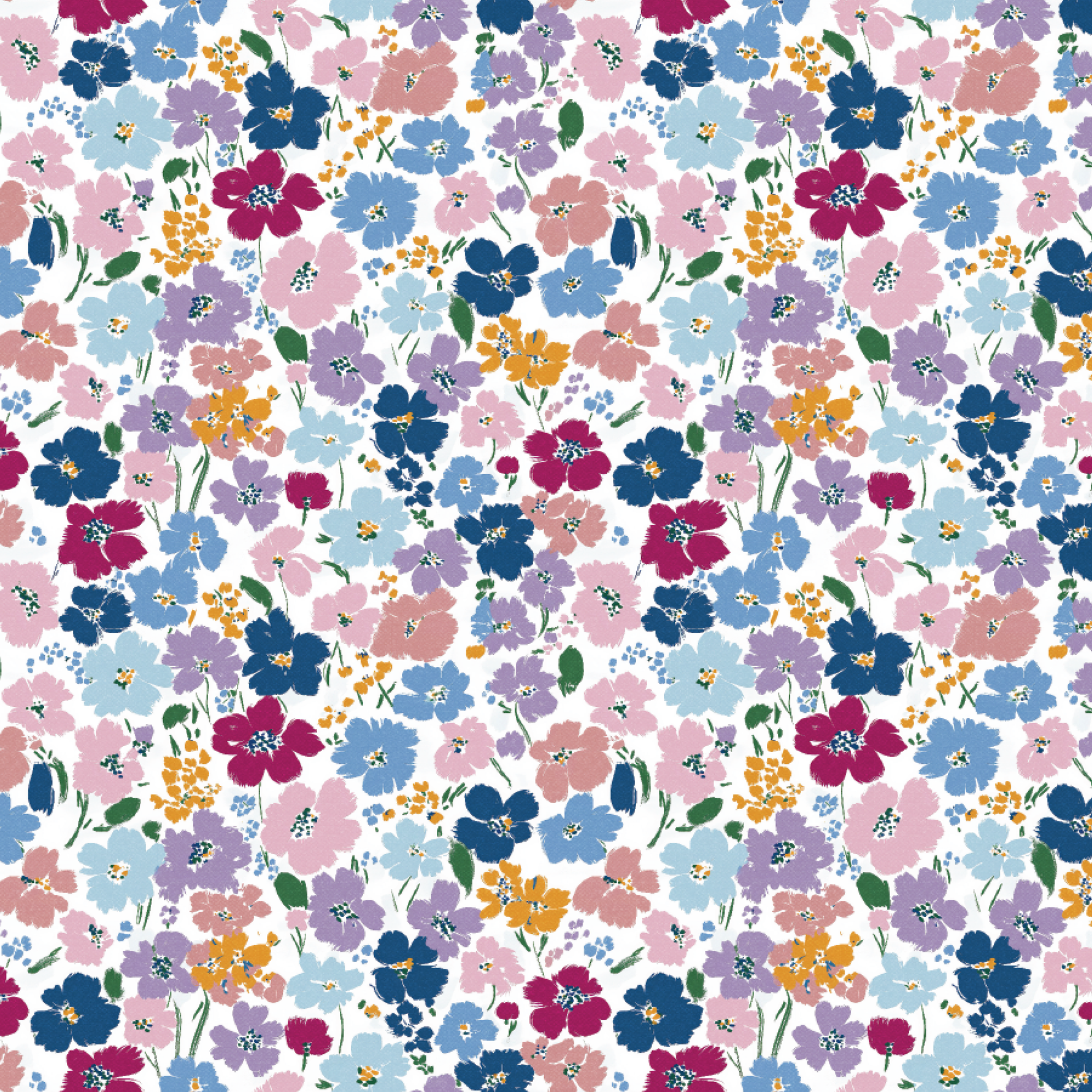 P1380 | Abstract Wildflowers 3 Pattern Acrylic Sheets - Patterns