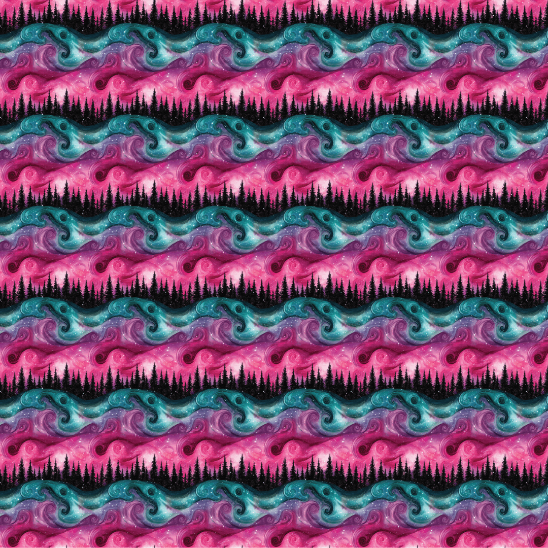 P1385 | Aurora Winter 3 Small Pattern Acrylic Sheets - Patterns