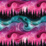 P1386 | Aurora Winter 3 Pattern Acrylic Sheets - Patterns