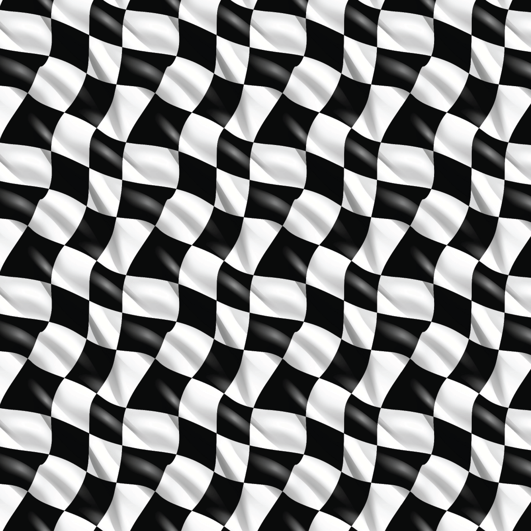 P1400 | Checkered Flag Pattern Acrylic Sheets - Patterns