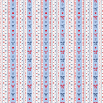 P1401 | Coquette July 4th Bows Pattern Acrylic Sheets - Patterns