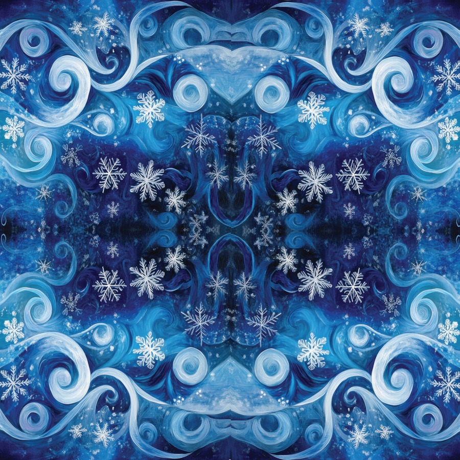 P1404 | Winter Wonderland Pattern Acrylic Sheets - Patterns