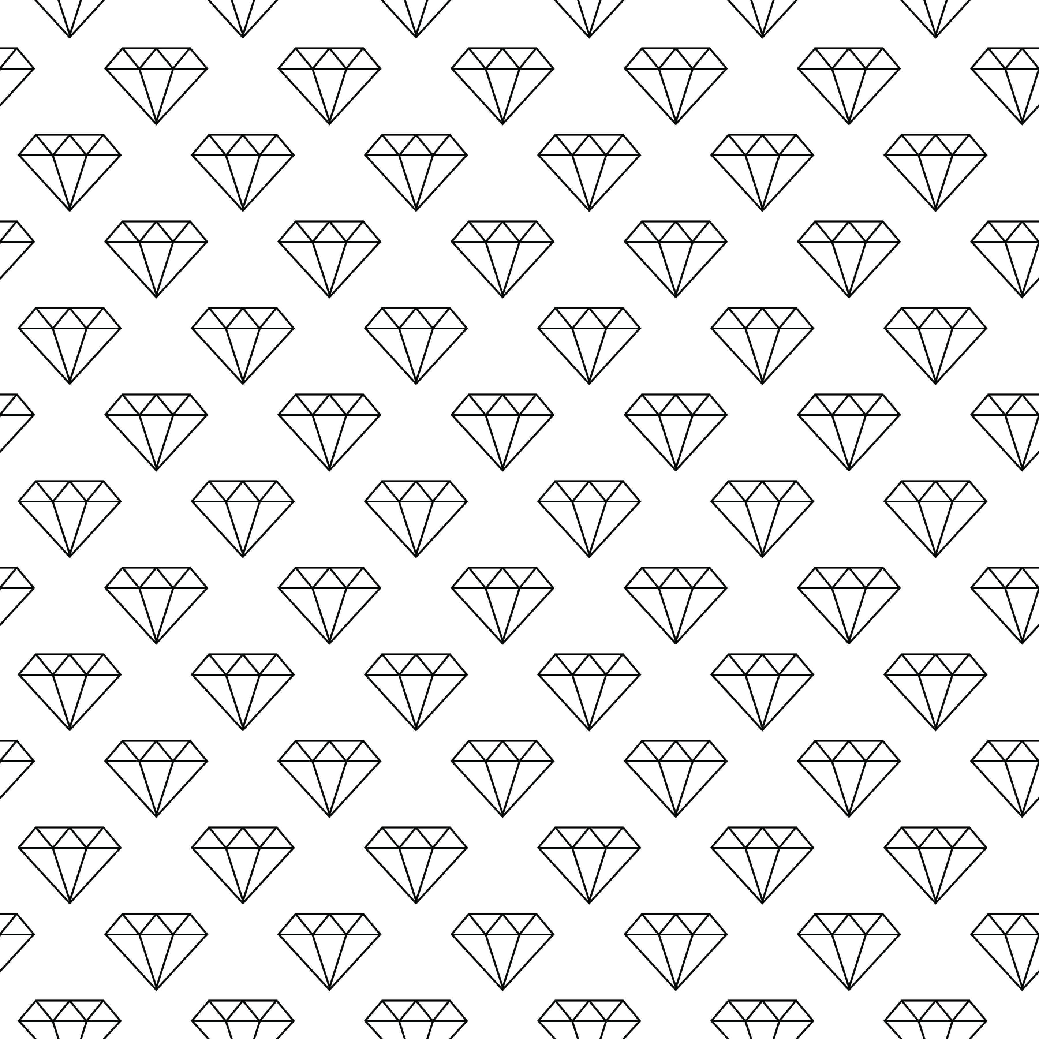 P1408 | Diamond Gems 1 Pattern Acrylic Sheets - Patterns