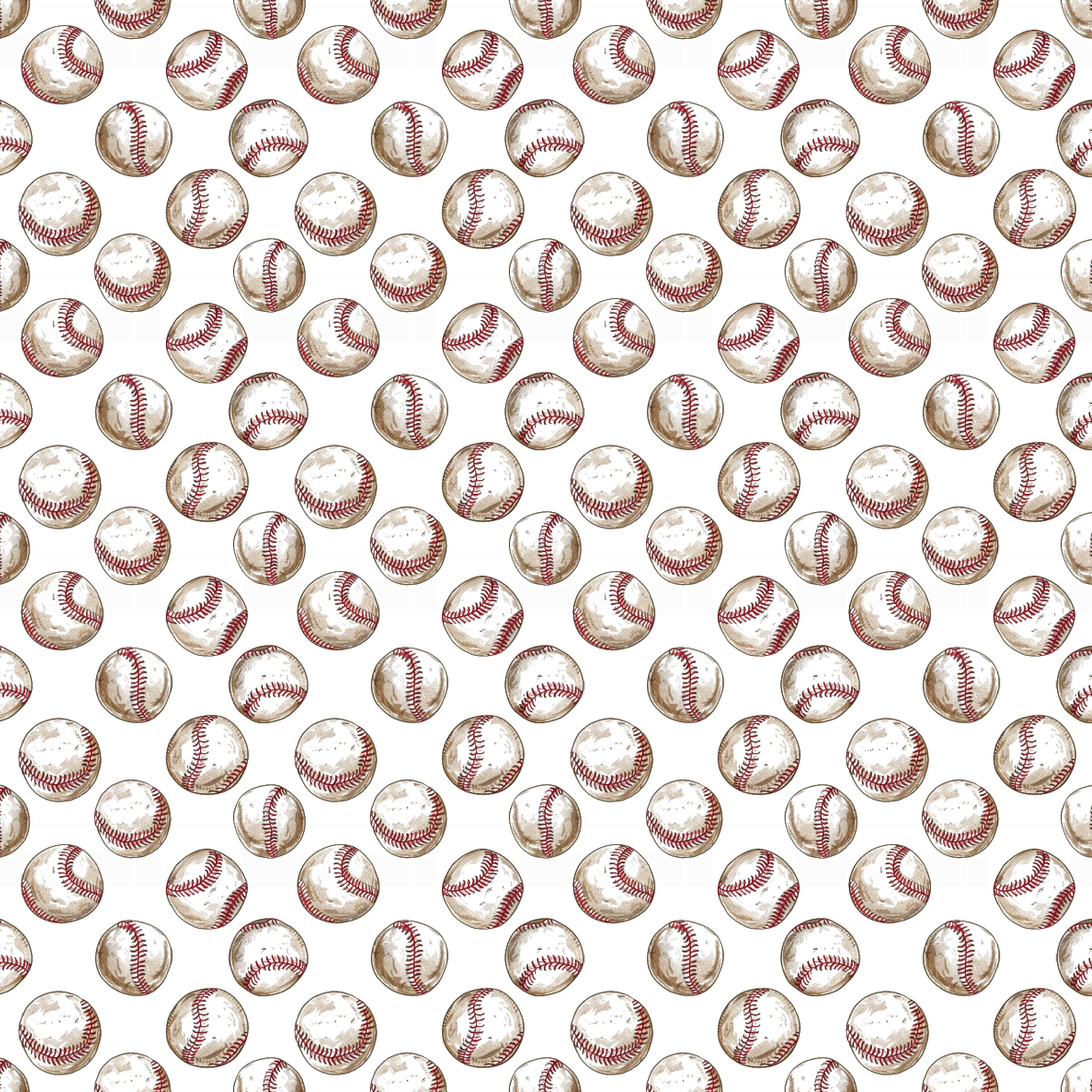 P1410 | Dirty Baseballs Pattern Acrylic Sheets - Patterns