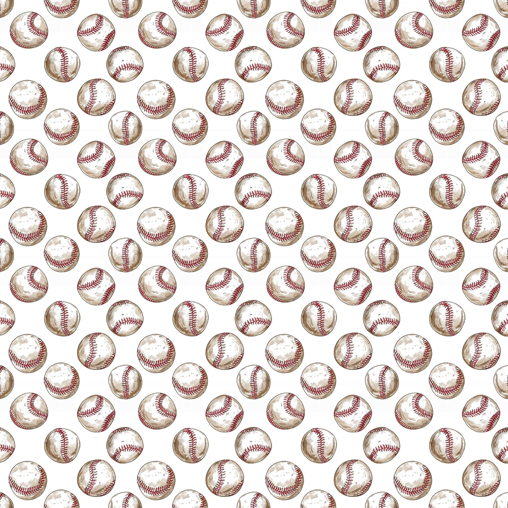 P1410 | Dirty Baseballs Pattern Acrylic Sheets - Patterns