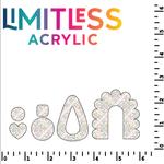 P1417 | Folk Pink Floral Pattern Acrylic Sheets - Patterns