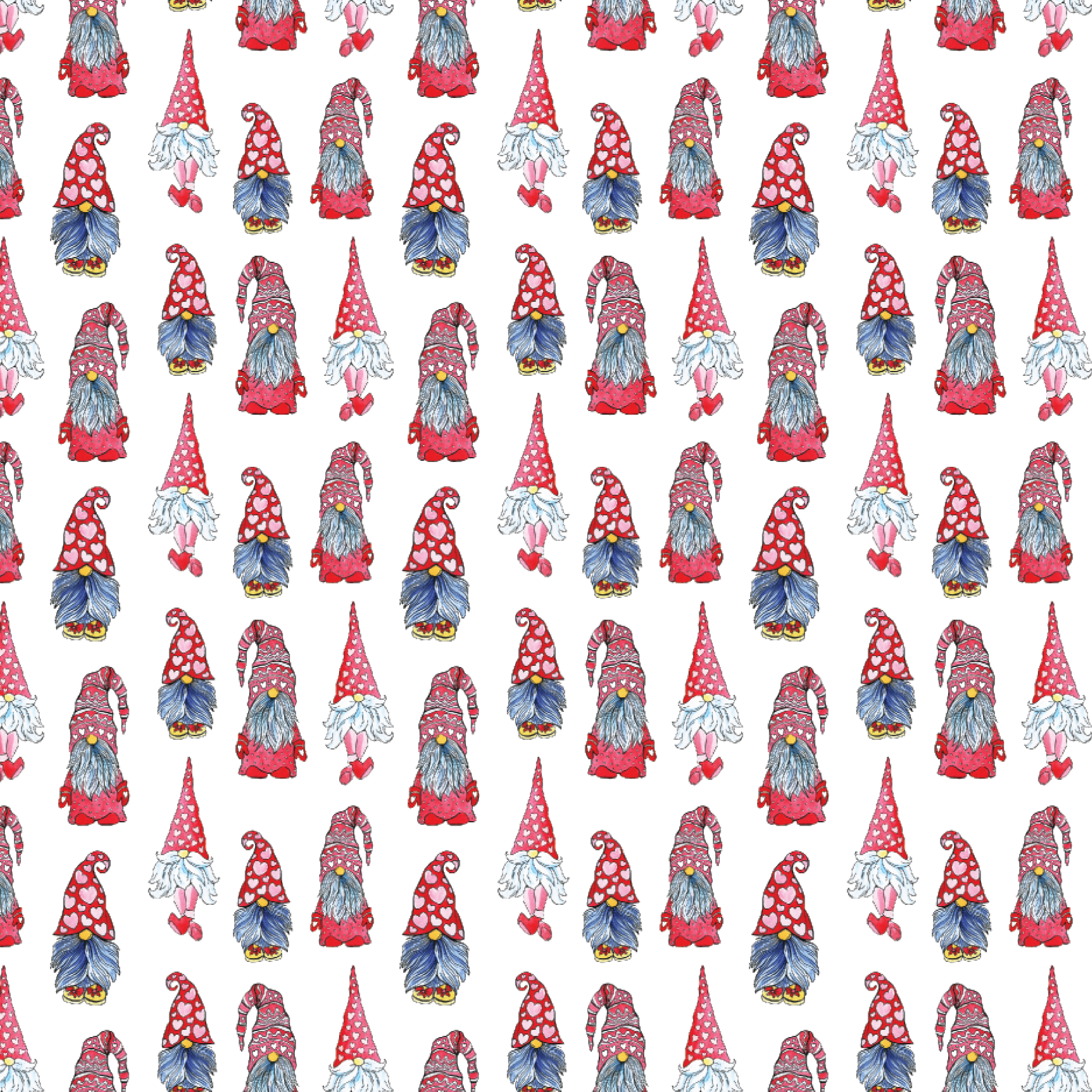 P1418 | Gnomie Friends Pattern Acrylic Sheets - Patterns