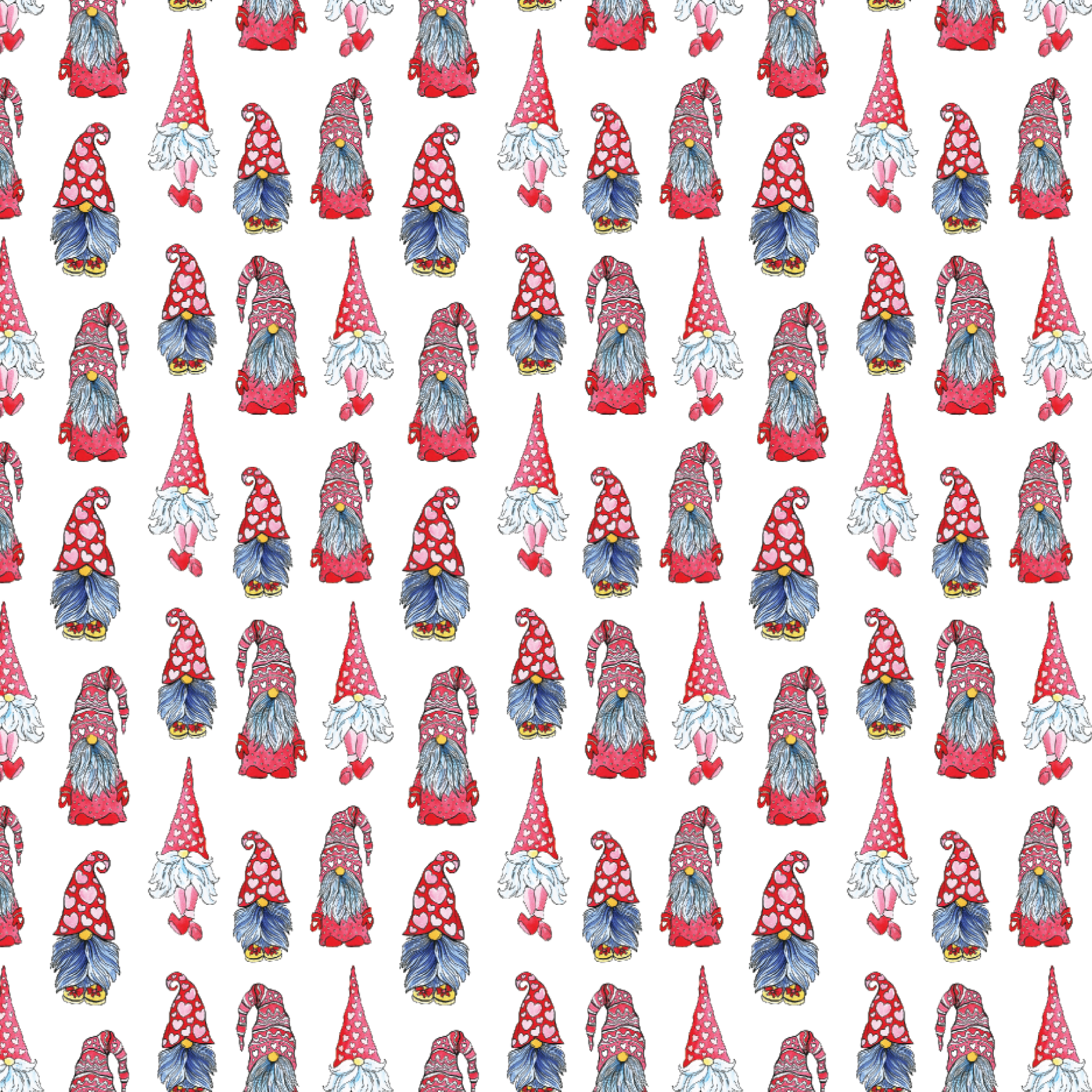 P1418 | Gnomie Friends Pattern Acrylic Sheets - Patterns