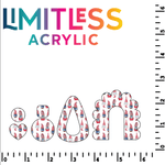 P1418 | Gnomie Friends Pattern Acrylic Sheets - Patterns