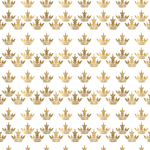 P1419 | Gold Crowns Pattern Acrylic Sheets - Patterns