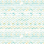 P1420 | Golden Mint Chevron Pattern Acrylic Sheets - Patterns