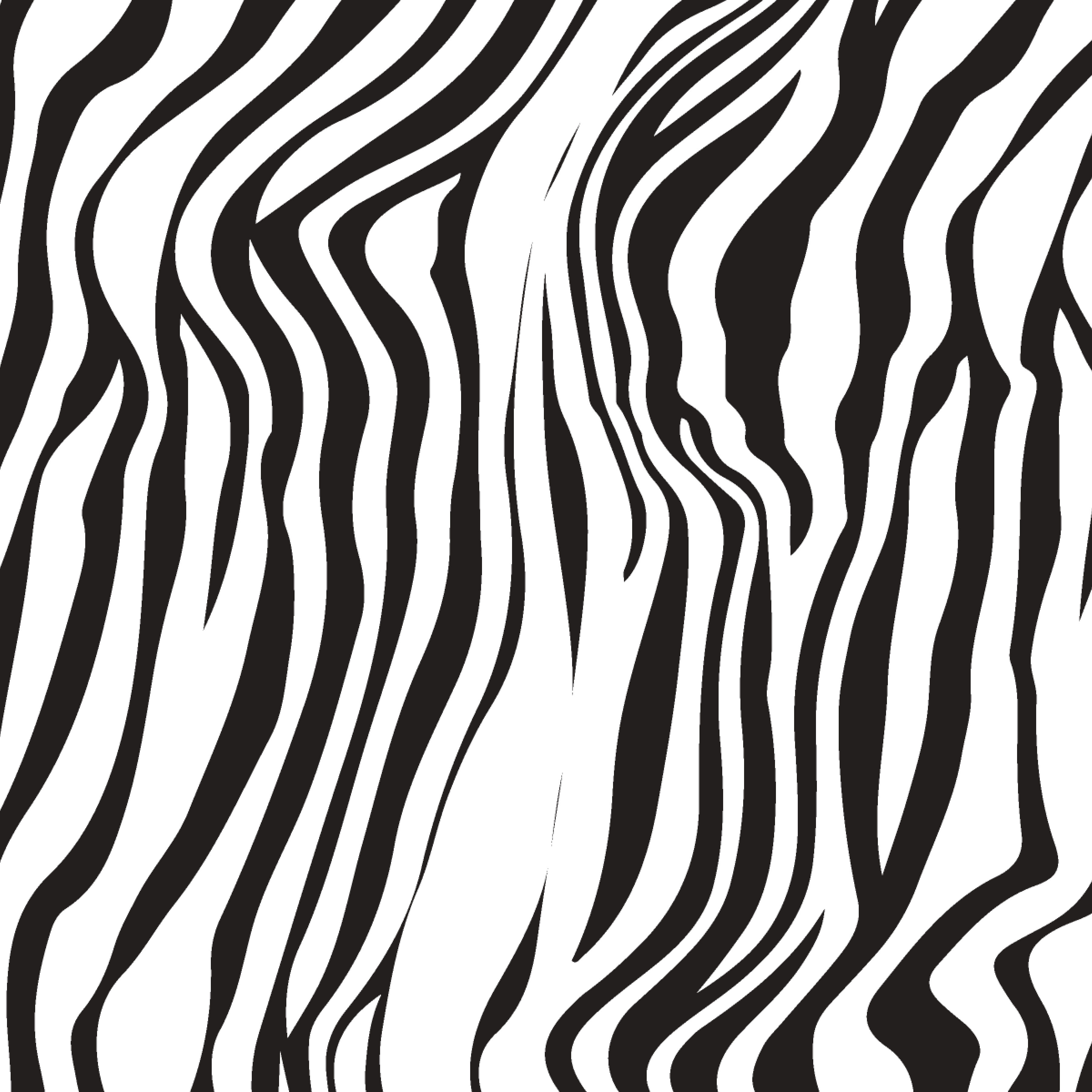 P1425 | Inverted Zebra Pattern Acrylic Sheets - Patterns