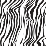 P1425 | Inverted Zebra Pattern Acrylic Sheets - Patterns