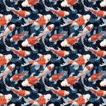 P1432 | Koi Fish Camo Pattern Acrylic Sheets - Patterns