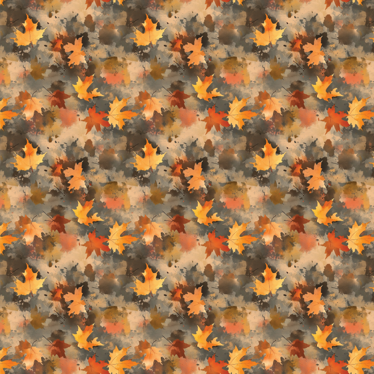 P1440 | Painted Leaves Pattern Acrylic Sheets - Patterns