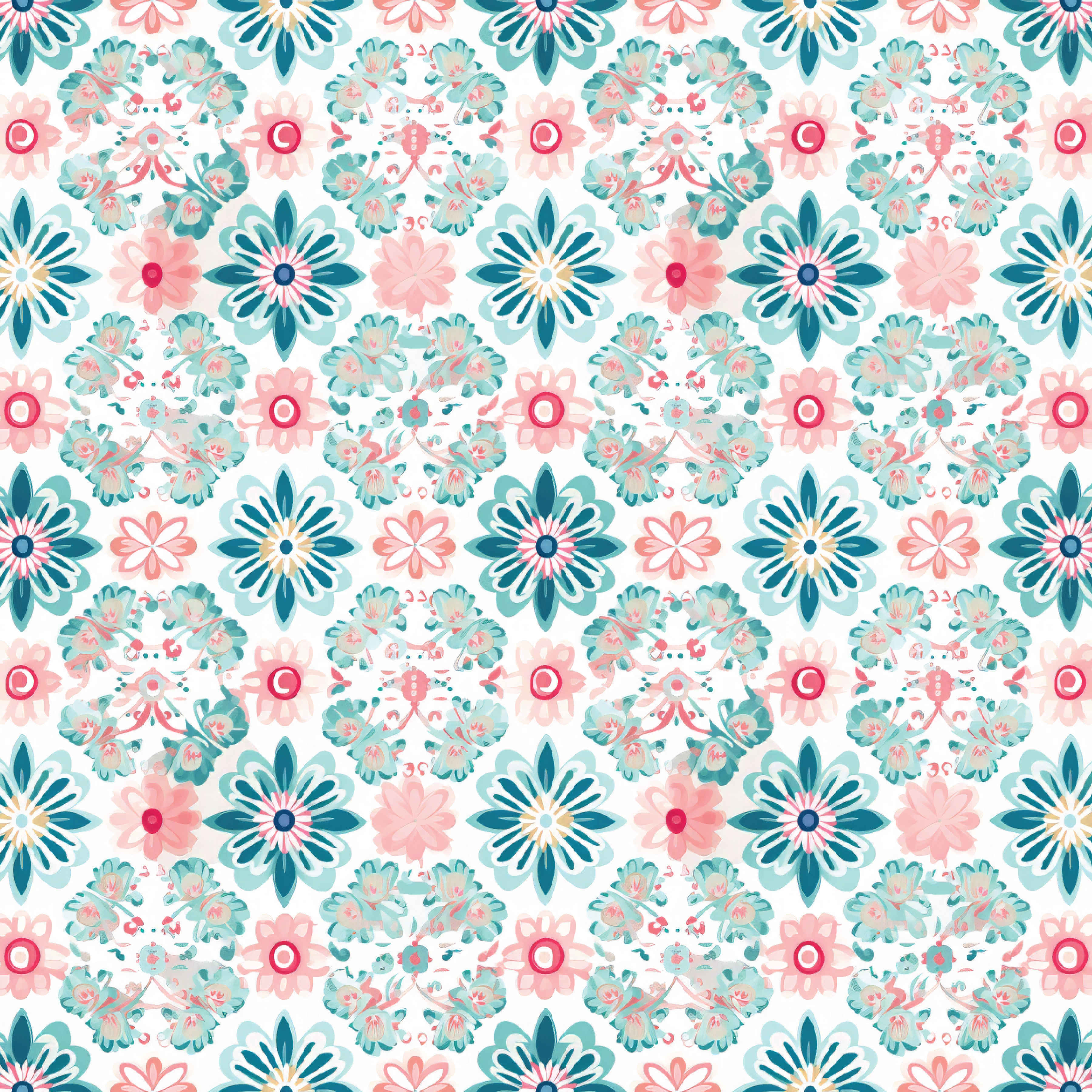P1441 | Pastel Boho 2 Pattern Acrylic Sheets - Patterns