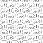 P1453 | Polar Bears Pattern Acrylic Sheets - Patterns