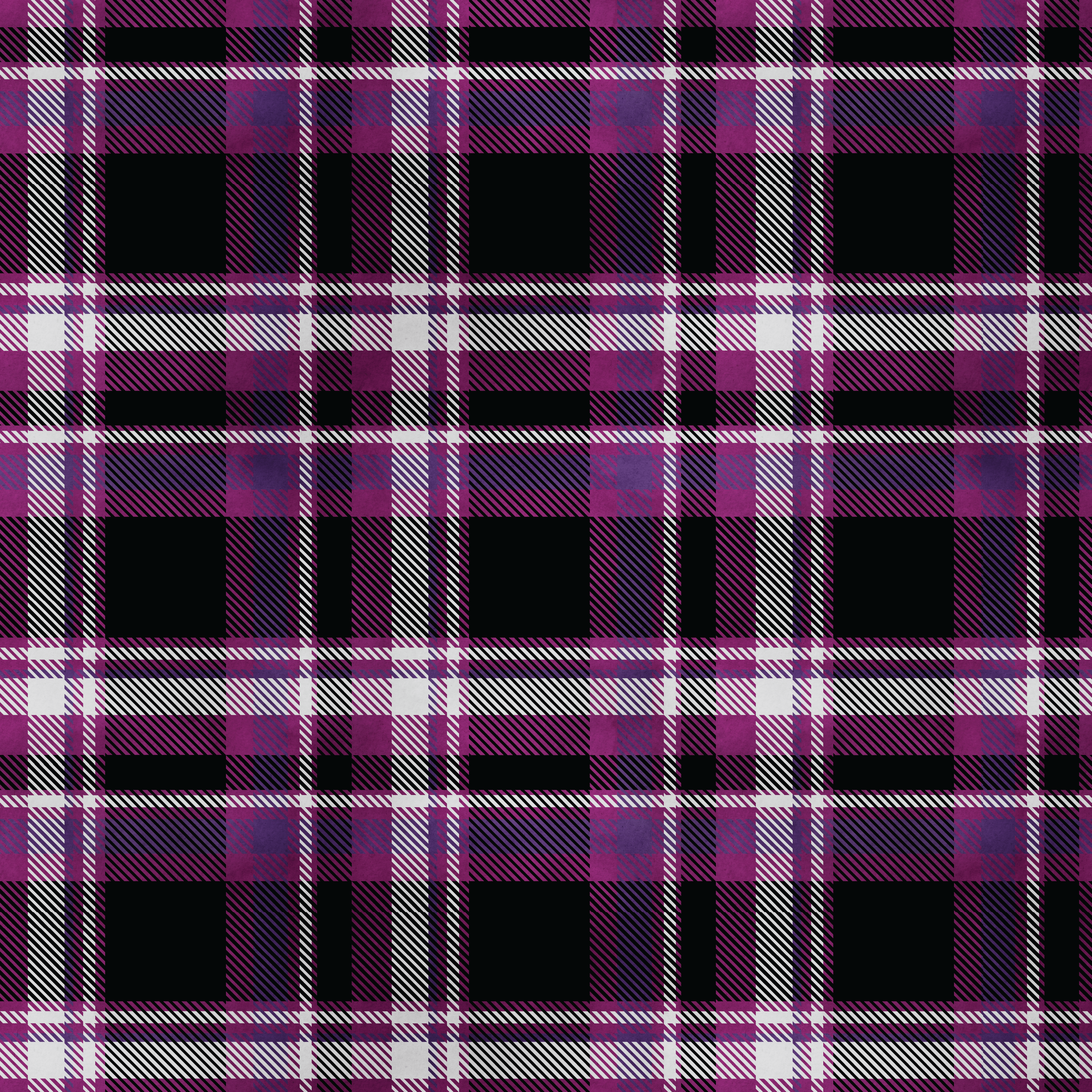 P1457 | Purple & Black Flannel Pattern Acrylic Sheets - Patterns