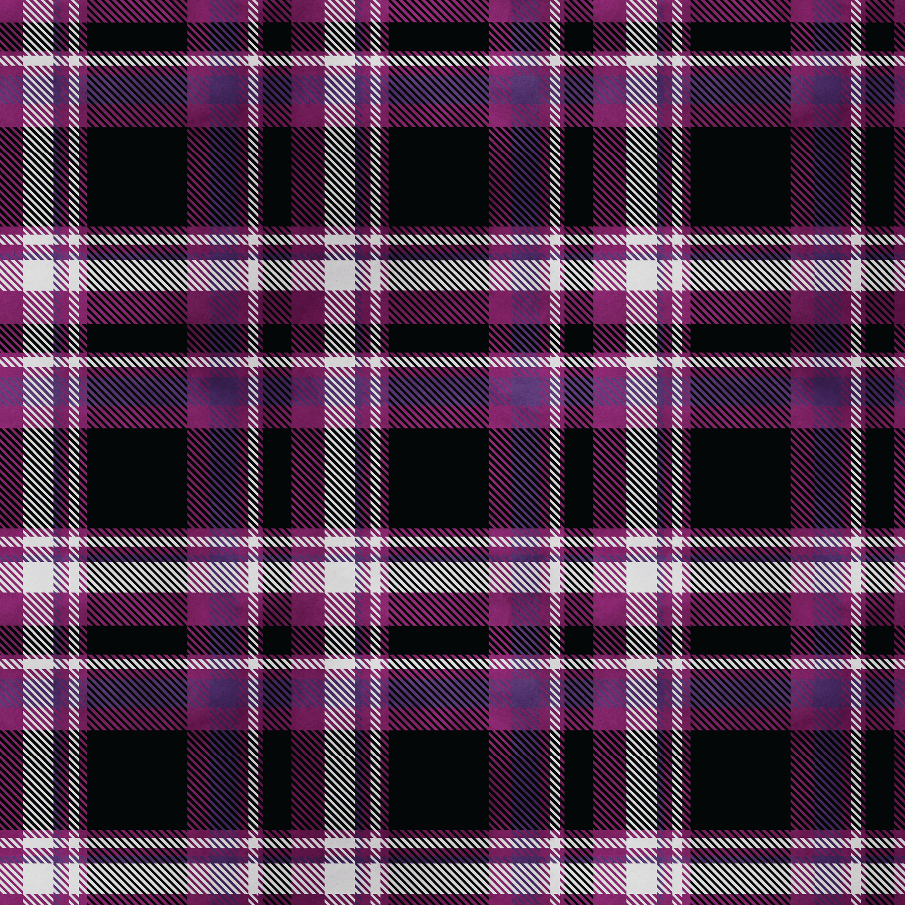 P1457 | Purple & Black Flannel Pattern Acrylic Sheets - Patterns