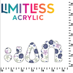P1459 | Purple Seashells 01 Pattern Acrylic Sheets - Patterns