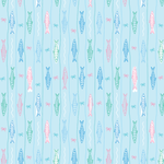 P1477 | Summer Sardines Pattern Acrylic Sheets - Patterns