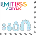 P1477 | Summer Sardines Pattern Acrylic Sheets - Patterns