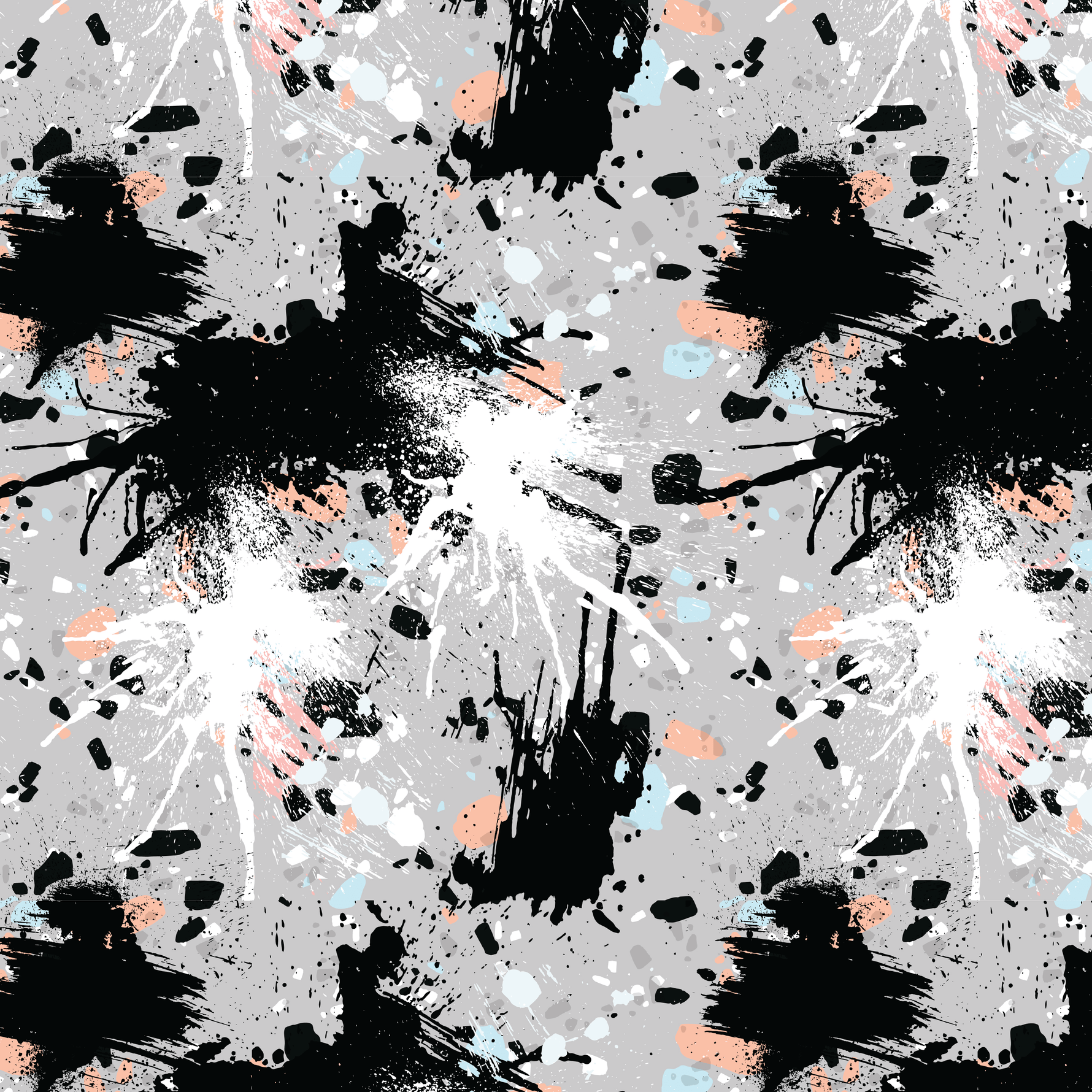 P1478 | Terrazzo Splashes Pattern Acrylic Sheets - Patterns