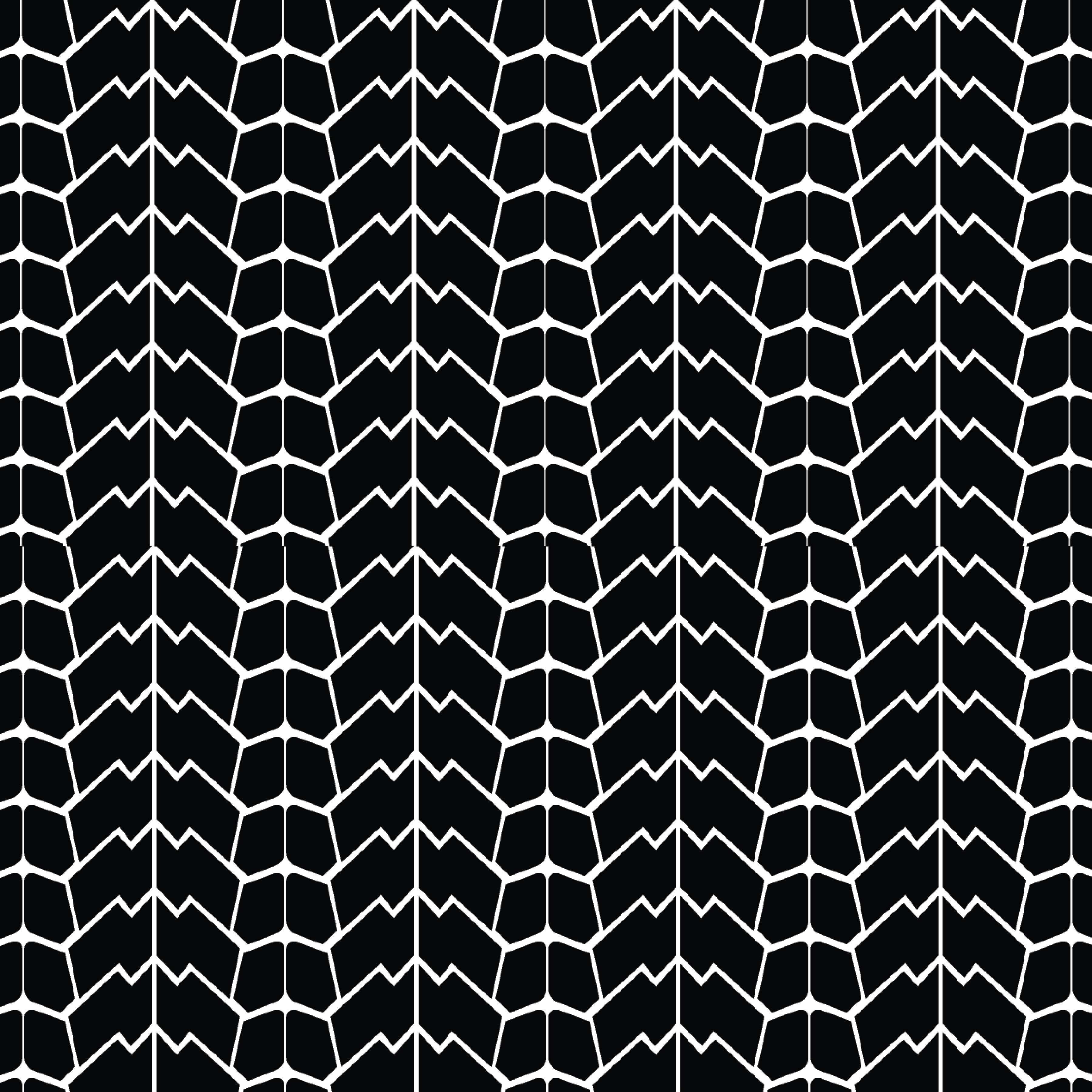 P1481 | Tire Tread 3 Pattern Acrylic Sheets - Patterns