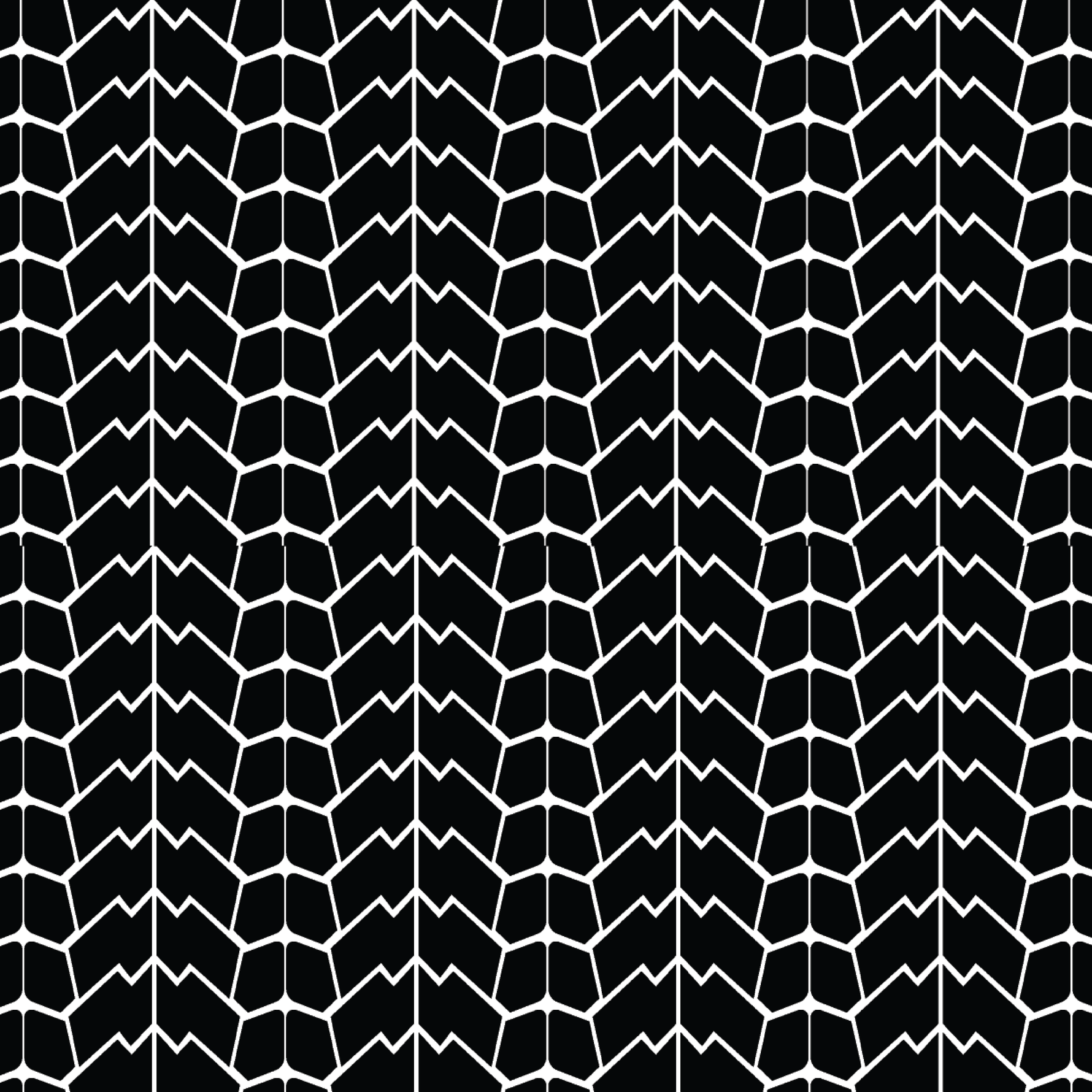 P1481 | Tire Tread 3 Pattern Acrylic Sheets - Patterns