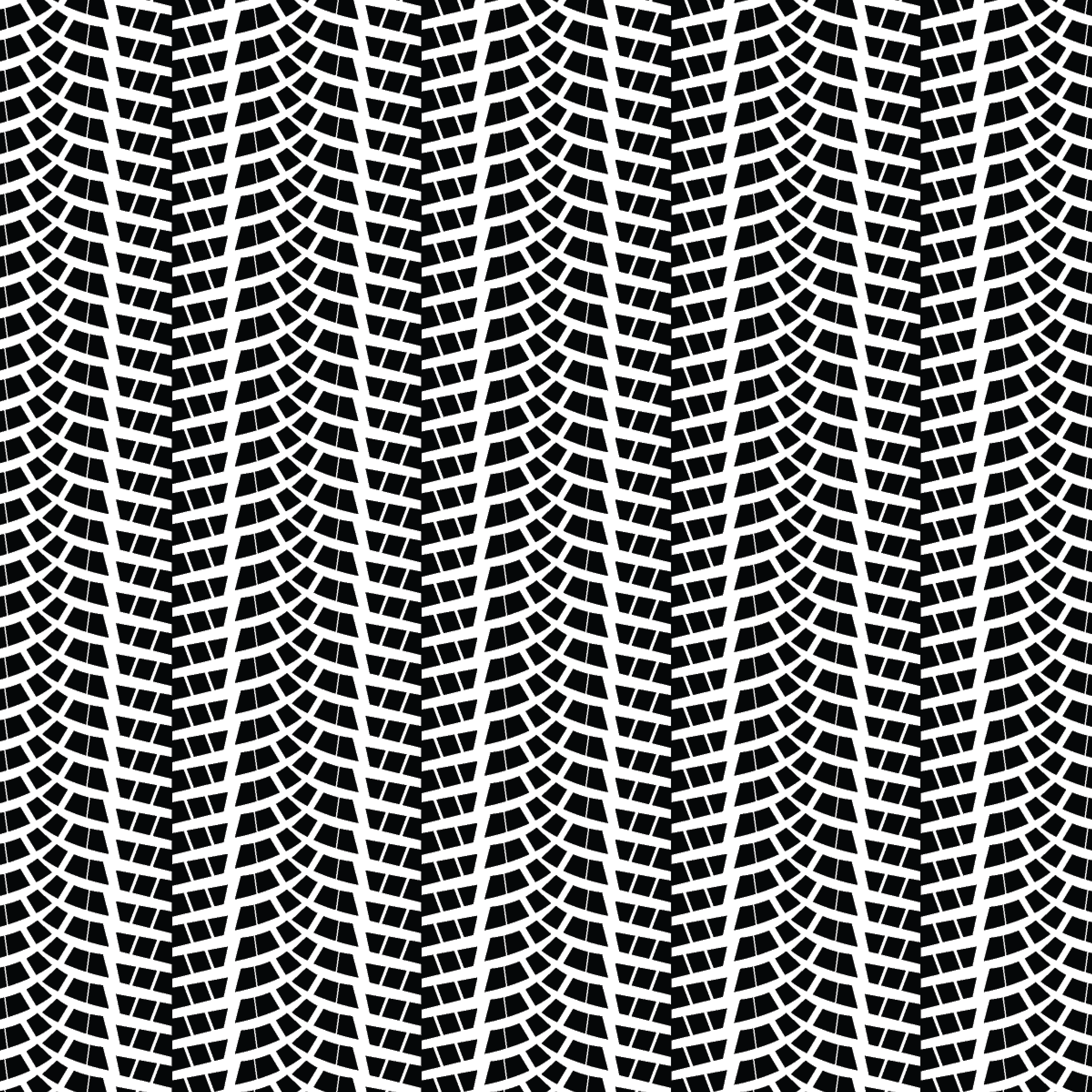 P1482 | Tire Tread 4 Pattern Acrylic Sheets - Patterns