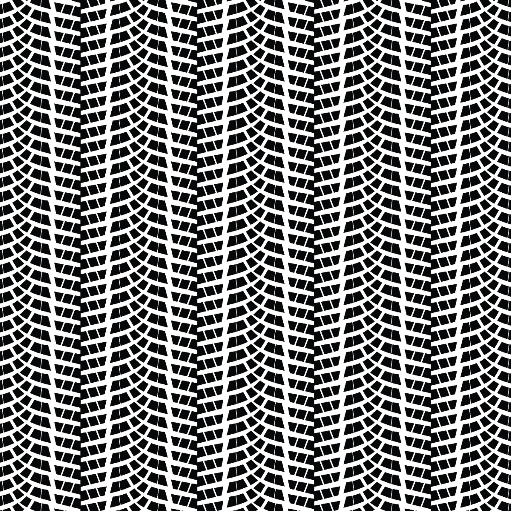 P1482 | Tire Tread 4 Pattern Acrylic Sheets - Patterns