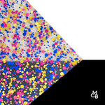 Party Time Glitter Dots Cast Acrylic | Glitter Acrylic Sheet | CMB Acrylic