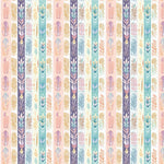 Pastel Boho Stripes Pattern Acrylic Sheets - CMB Pattern Acrylic