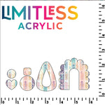 Pastel Boho Stripes Pattern Acrylic Sheets - CMB Pattern Acrylic