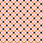 Pastel Halloween Checkered Pattern Acrylic Sheets - CMB Pattern Acrylic