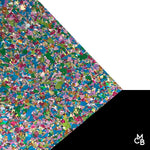 Pastel Party Chunky Flake Glitter Cast Acrylic | Glitter Acrylic Sheet | CMB Acrylic